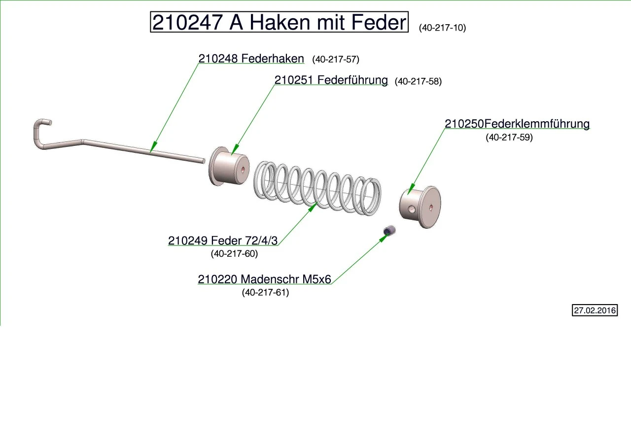 Fjeder 72/4/3 3 Fjeder 72/4/3
