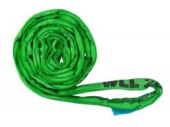 Polyester-rund-sling To Lag, 2 T, Grøn