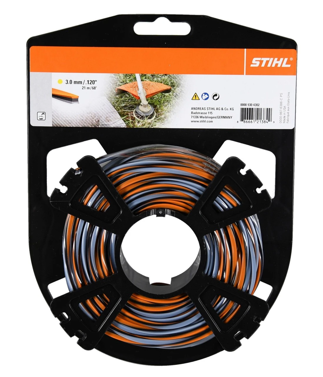 Stihl Nylontråd CF3 Pro 3 Mm 3 Stihl Nylontråd CF3 Pro 3 Mm