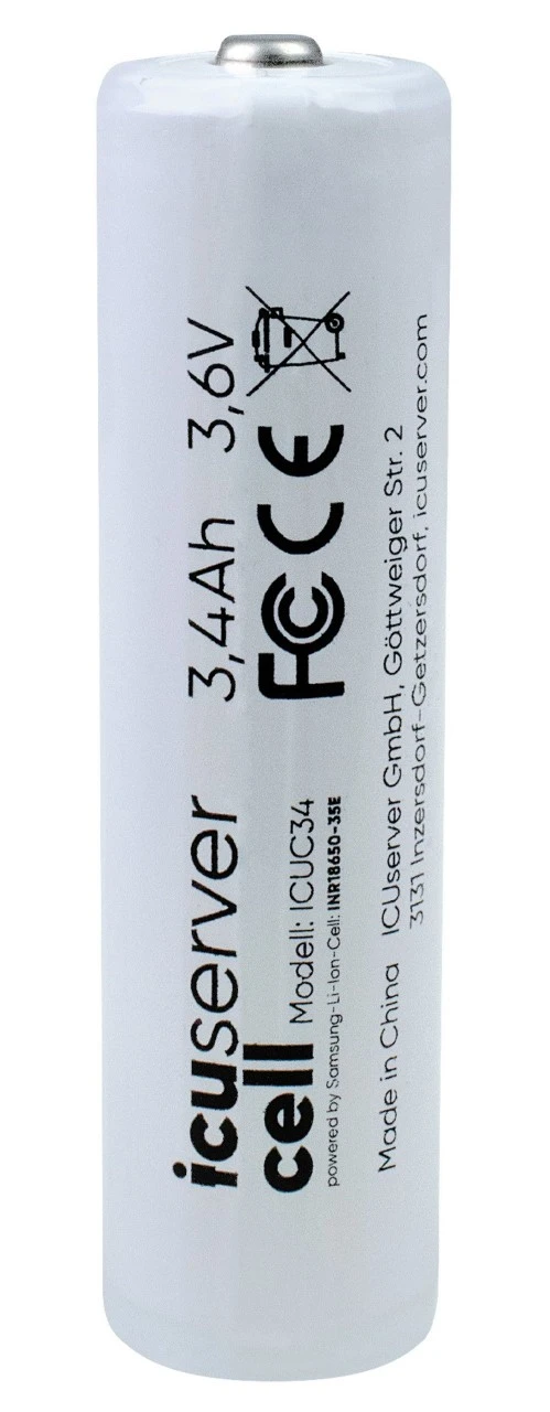 Icuserver 18650-batterier I Sæt Med 3 4 Icuserver 18650-batterier I Sæt Med 3 - Billede 2