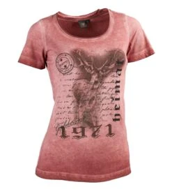 OS-Trachten Kvinde-T-shirt Med Tryk