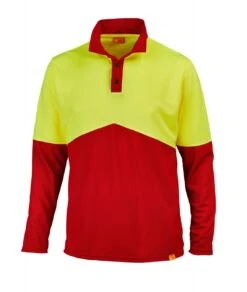 IQ-UV Funktionel Polo Med Lange ærmer Lynlås UV 50+