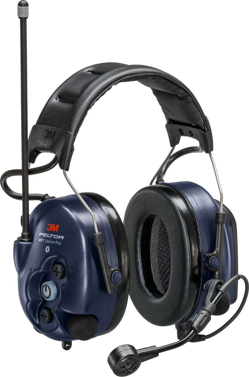 Peltor Høreværn WS LiteCom Med Hovedbøjle 3 Peltor Høreværn WS LiteCom Med Hovedbøjle