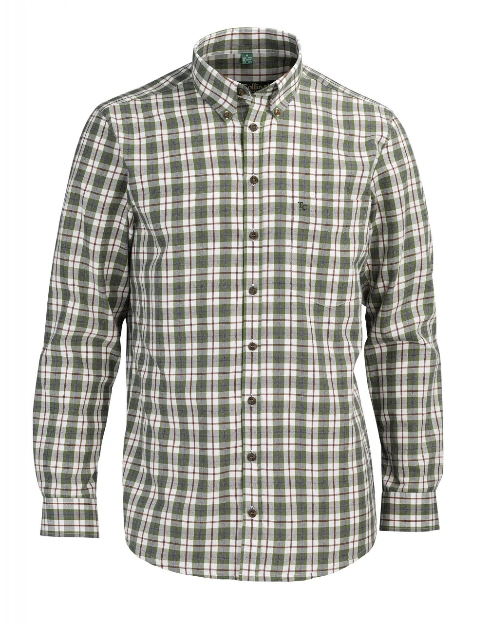 Tom Collins-skjorte Med Lange ærmer 3 Tom Collins-skjorte Med Lange ærmer