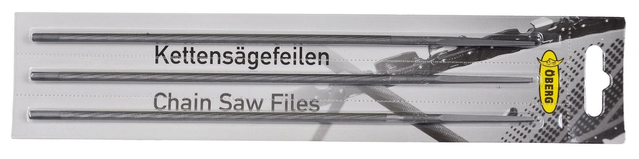 Öberg Motorsavsfile, 3 Styks-pakning 3 Öberg Motorsavsfile, 3 Styks-pakning