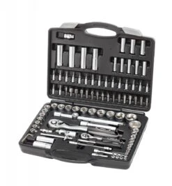 Topnøglesæt 1/4" Og 1/2" - 93 Dele