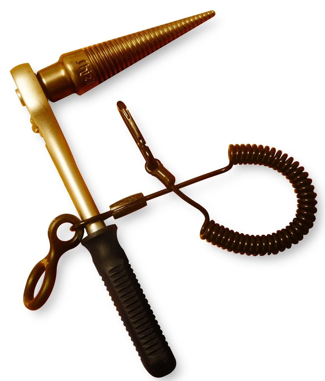 Fældekile Jonko, Komplet Med Skraldenøjle Og Spiralformet Værktøjsophæng 3 Fældekile Jonko, Komplet Med Skraldenøjle Og Spiralformet Værktøjsophæng