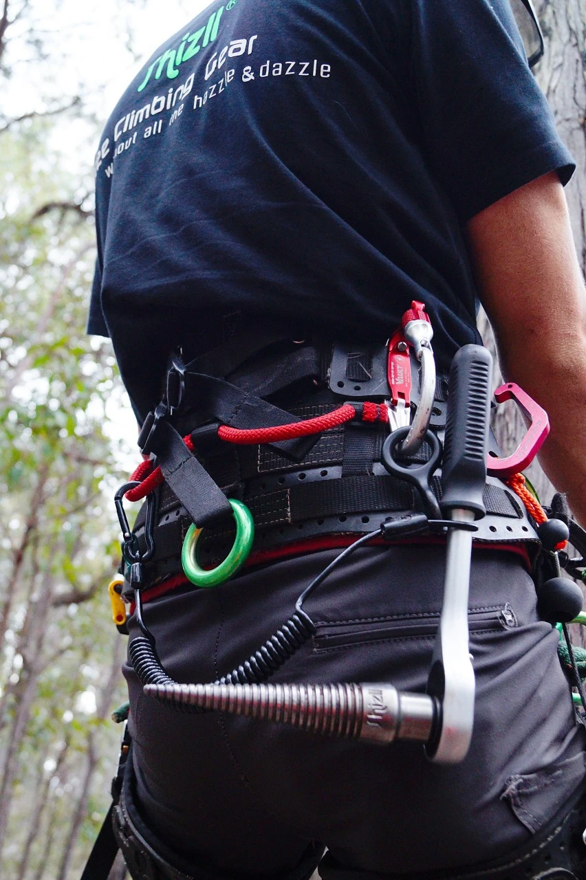 Fældekile Jonko, Komplet Med Skraldenøjle Og Spiralformet Værktøjsophæng 4 Fældekile Jonko, Komplet Med Skraldenøjle Og Spiralformet Værktøjsophæng - Billede 2