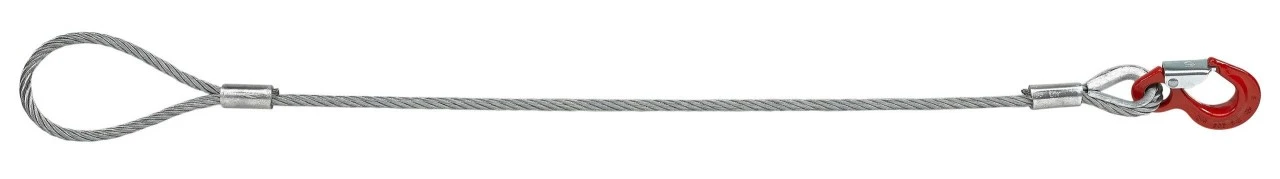 Kabelslynge Med Sika-krog Og Løkke 12 Mm 3 Kabelslynge Med Sika-krog Og Løkke 12 Mm