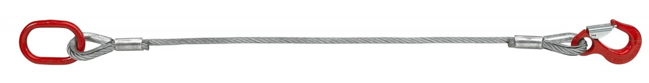 Kabelslynge Med Sika-krog Og Stålring 14 Mm 3 Kabelslynge Med Sika-krog Og Stålring 14 Mm