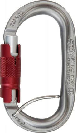 CT Skruekarabin Pilar Pro Oval Tri-Lock Alu - EN362/EN11275