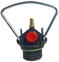 Mesto Trykluft-fyldningsventil 6210NB Med Trykreduktionsventil Og Stikkobling NW 7,2