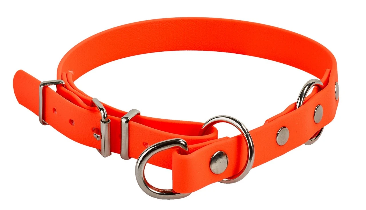 Biothane Halsbånd Med Begrænset Træk 3 Biothane Halsbånd Med Begrænset Træk