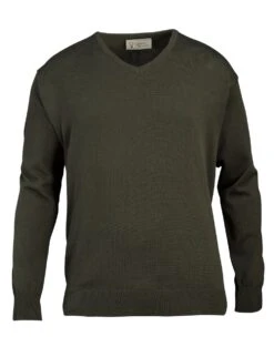 Hubertus Herre-pullover Med V-hals