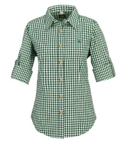 OS-Trachten Damebluse Med Lange ærmer