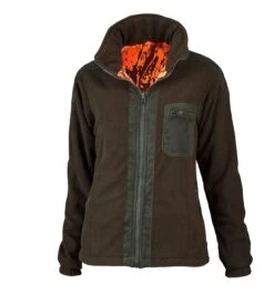 Hubertus Vendbar Dame-fleecejakke I Camo