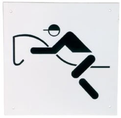 Oplysningsskilt Ridevej